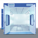 Spray bake booth