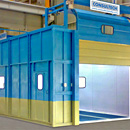 Down Draft Paint Booth