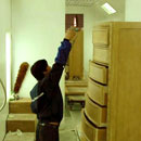 Wood coating Spray Booth
